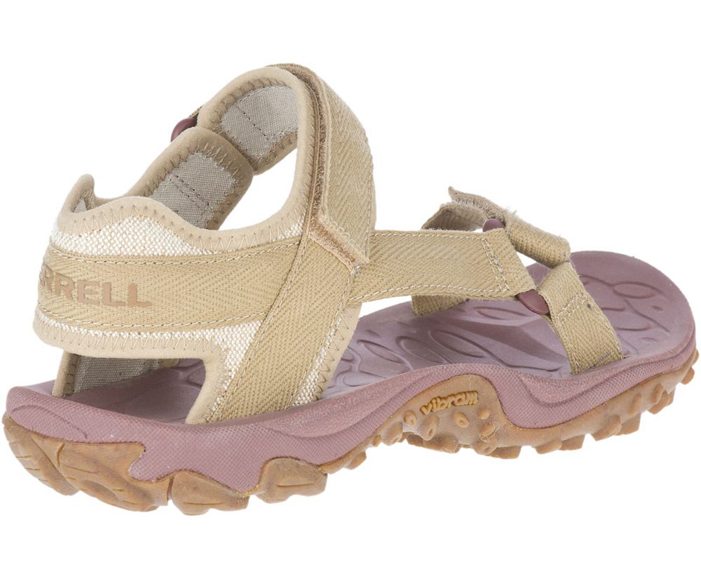 Sandalias Mujer - Merrell Kahuna Web - Kaki - YFZV-16895